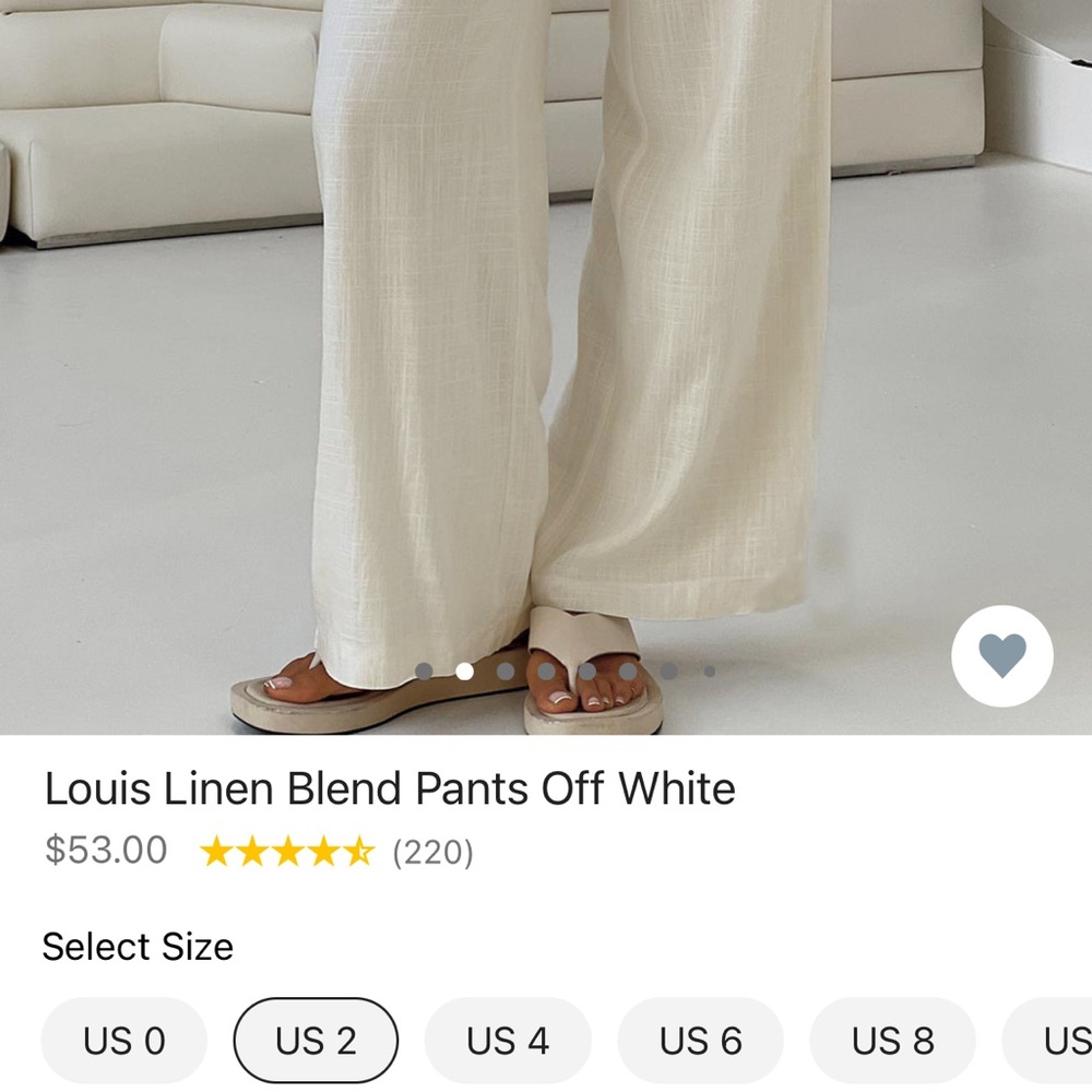 Linen pants - Picture 2 of 6